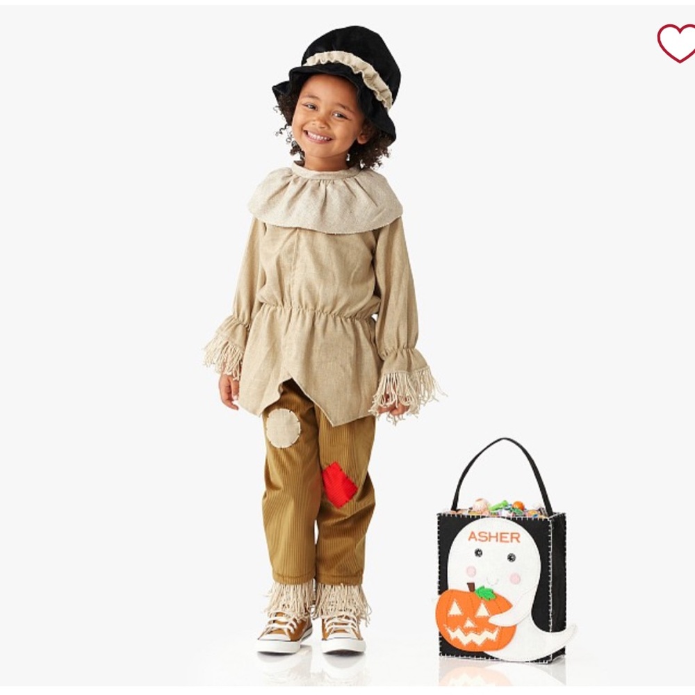 Pottery Barn Kids The Wizard of Oz Scarecrow Costume Size 3T NWT Sold Out